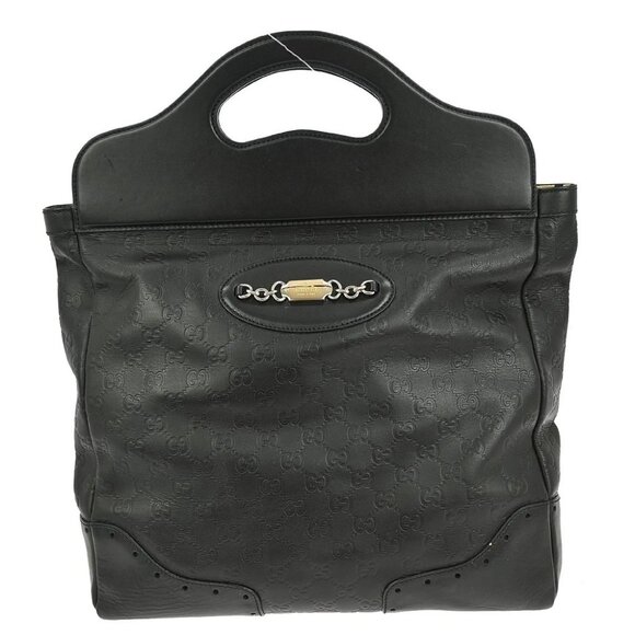 Gucci Black GG Handbag 145777 486628 YQ04526 BN04